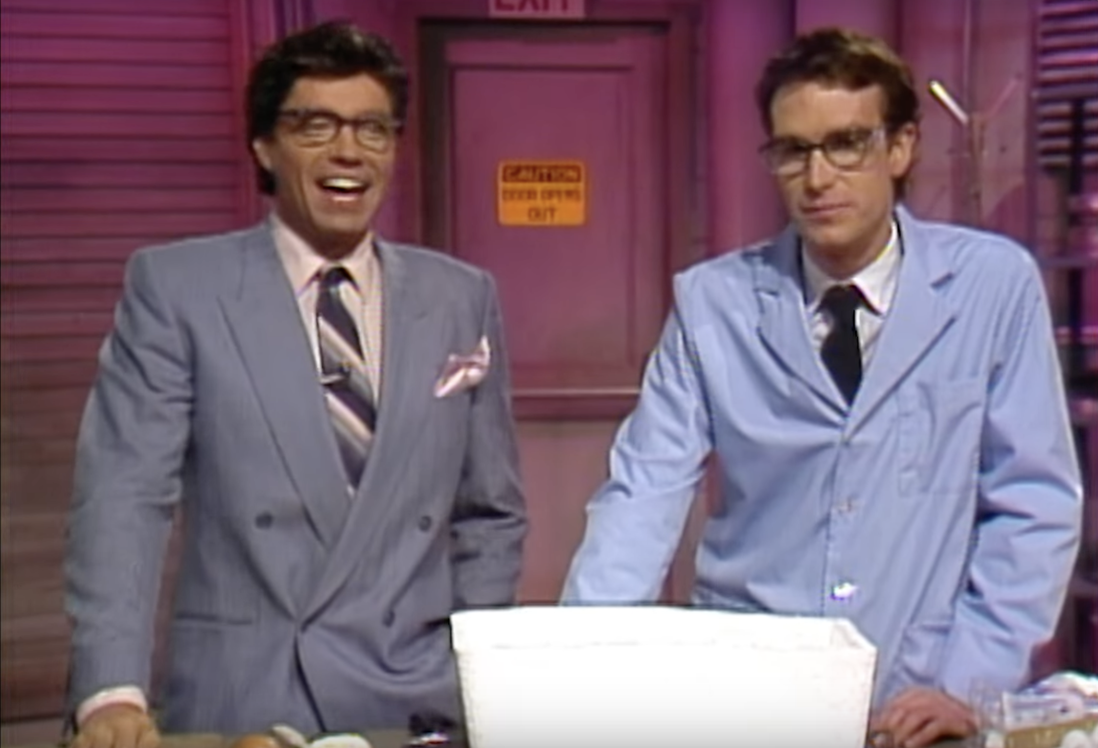 Bill Nye the Science Guy makes his first appearance with Ross Shafer on Almost Live!